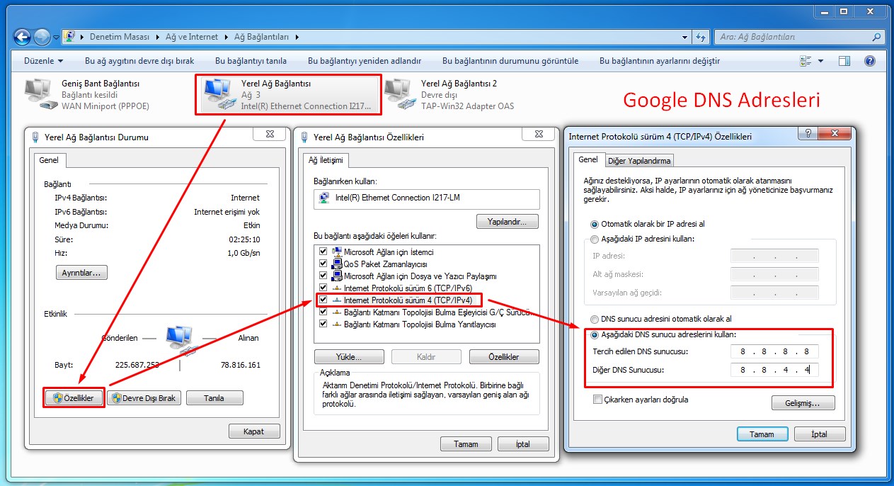 Google DNS Ayarlar Google DNS Adresleri TechWorm