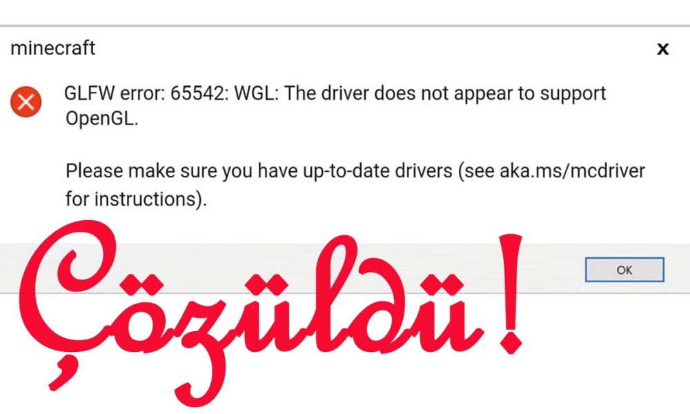 Minecraft Glfw Error Hatasi Cozumu Coook Basit Techworm